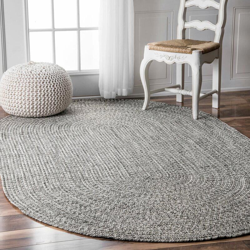 San Pietro Plain Hand Braided Rug