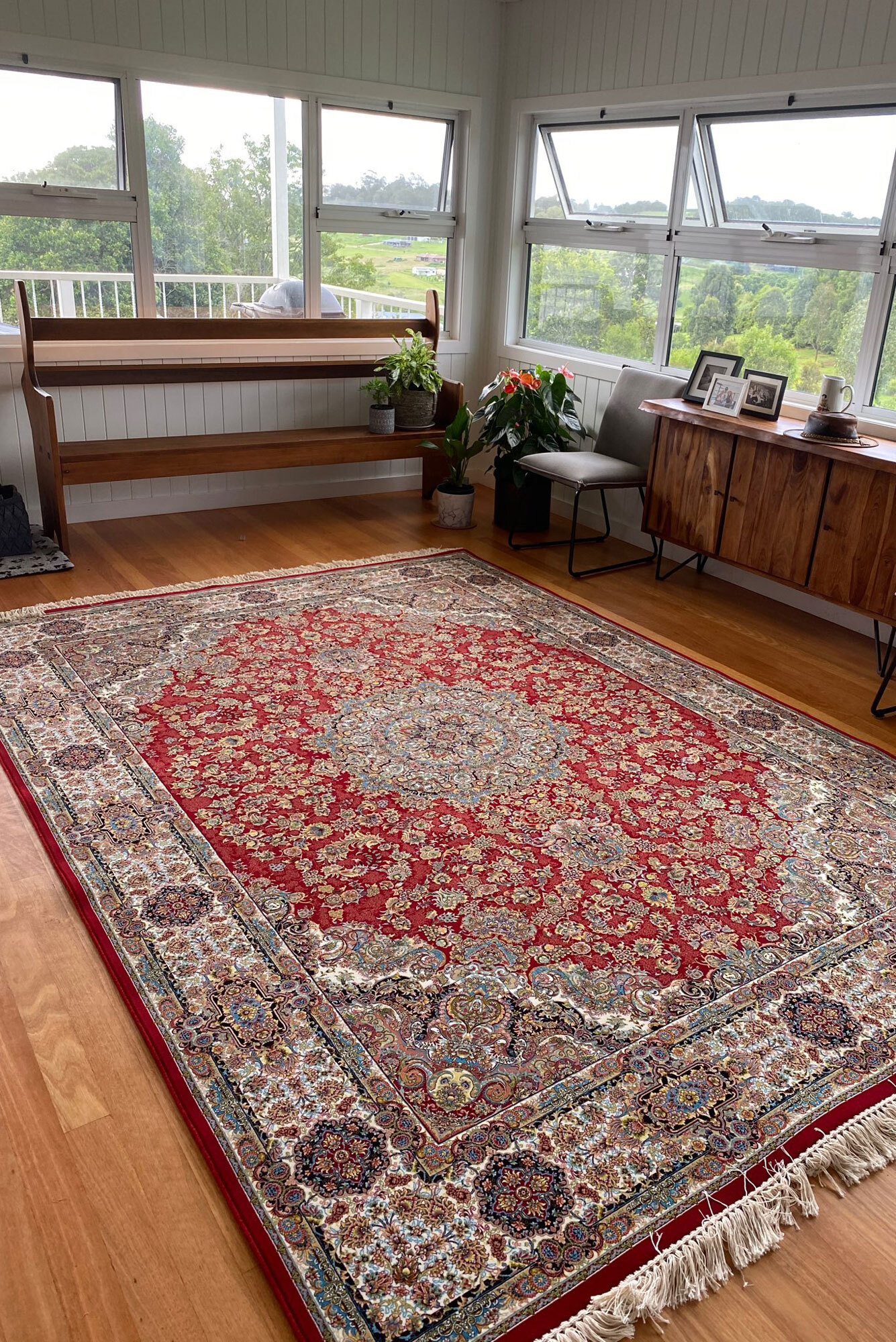 Red Traditional Oriental Medallion 8x10 Area Rug Carpet 2x3 Mat