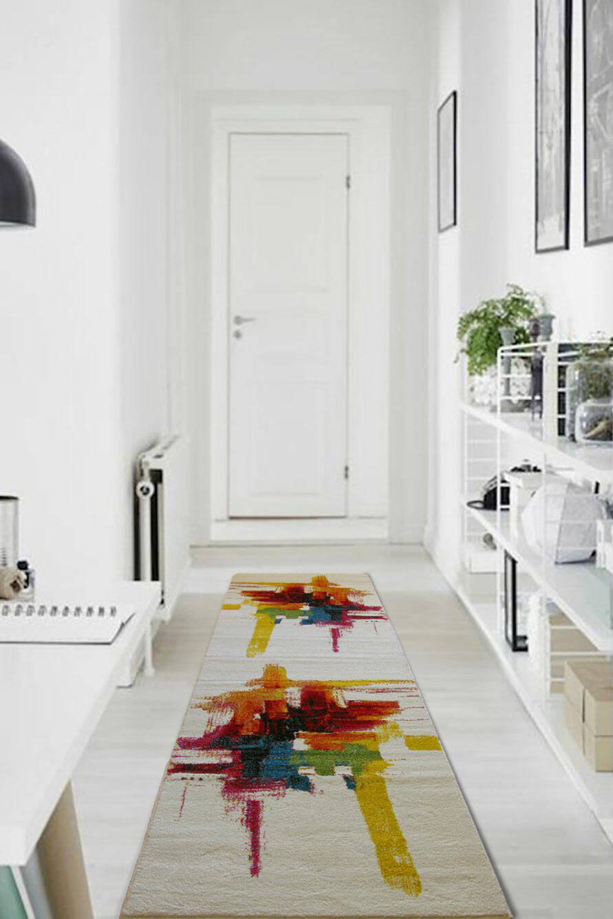 Splendor Modern Abstract Rug(Size 400 x 80cm) RUNNER