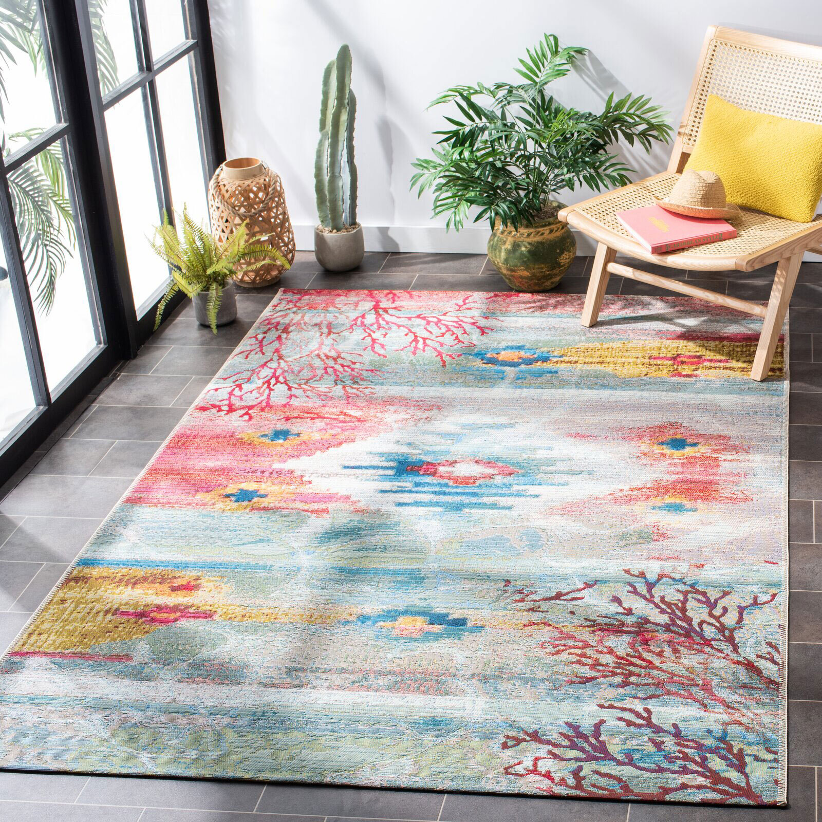 Sole Coral Indoor & Outdoor Rug