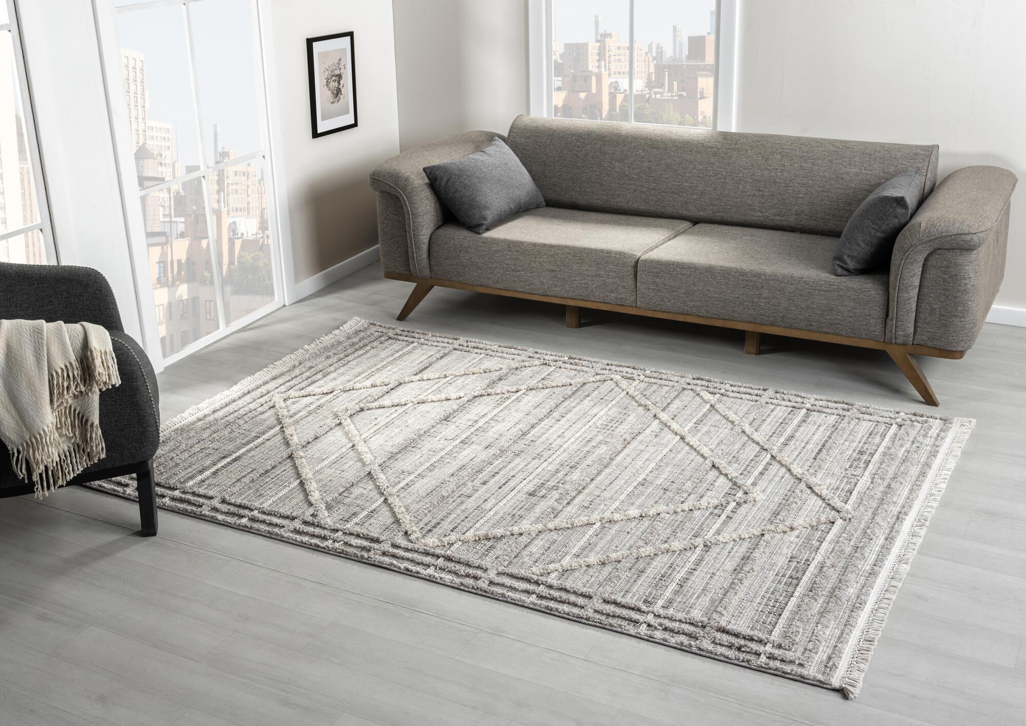 Spain Modern Geometric Rug