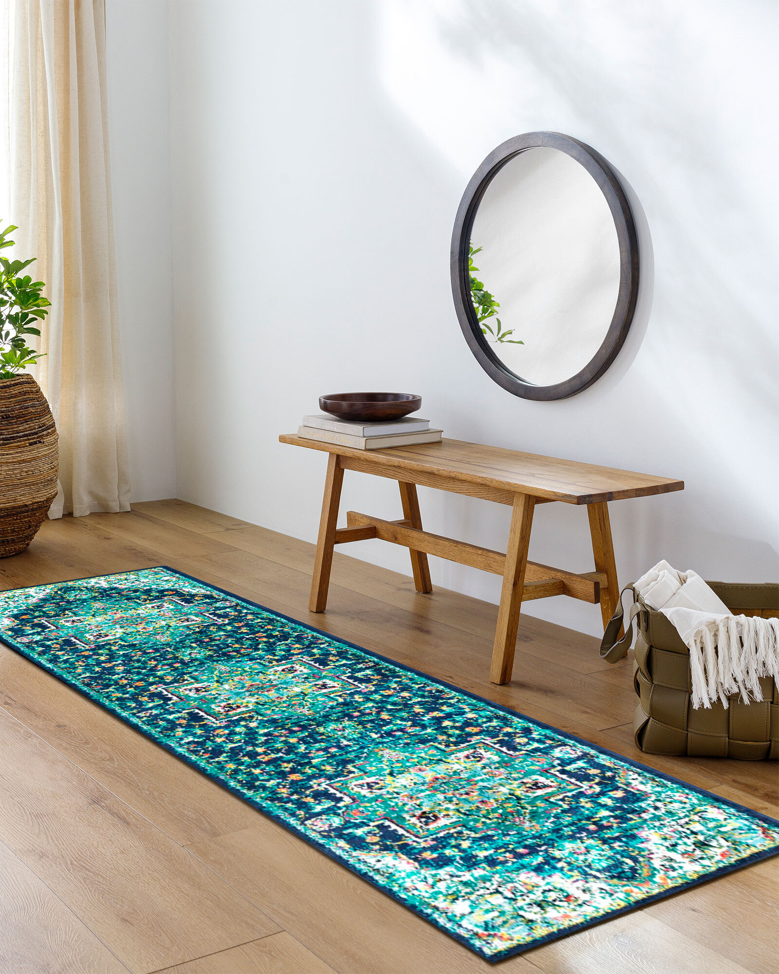 Space Traditional Medallion Rug