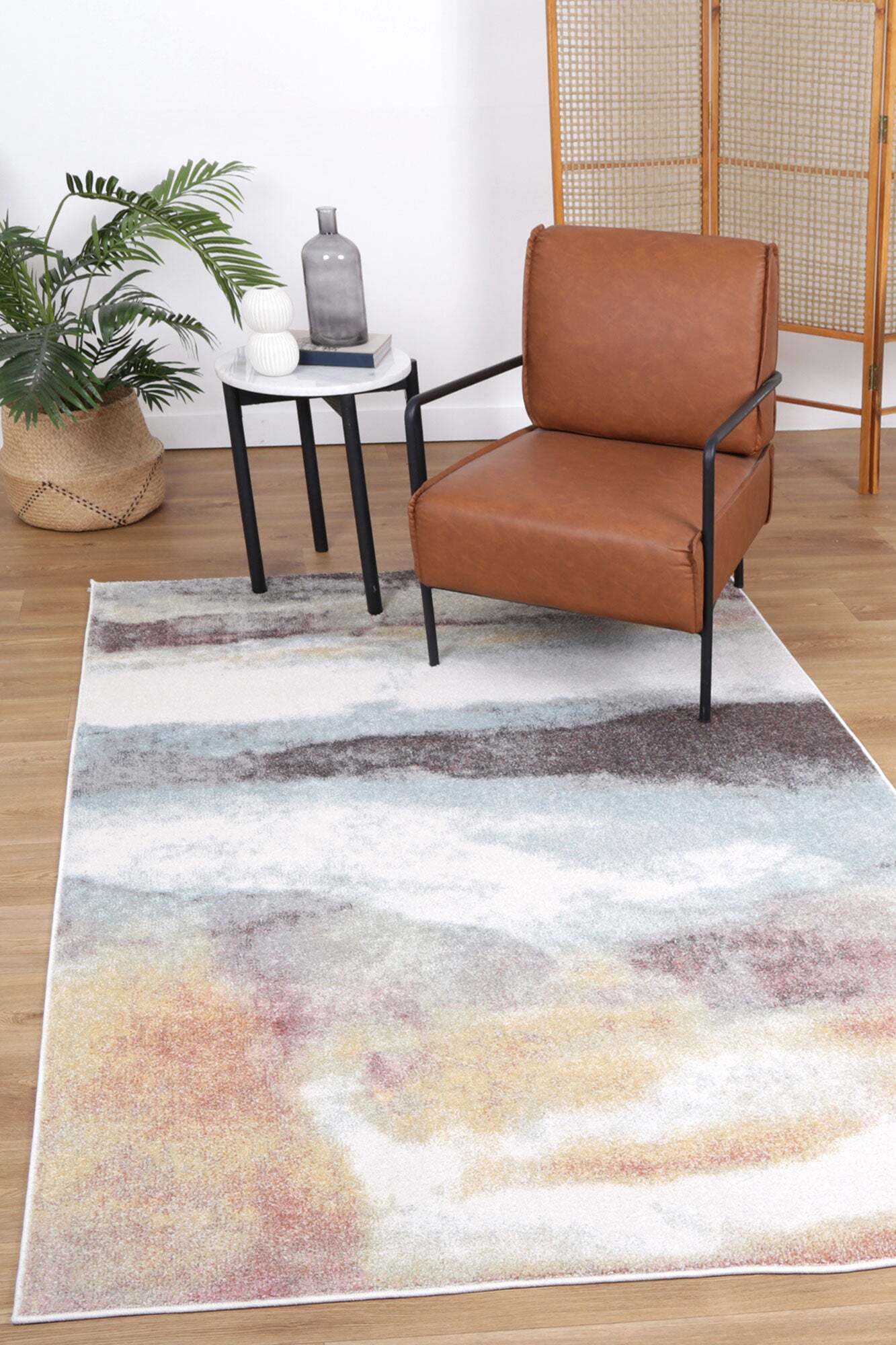 Suvi Modern Water Colour Rug(Size 170 x 120cm)