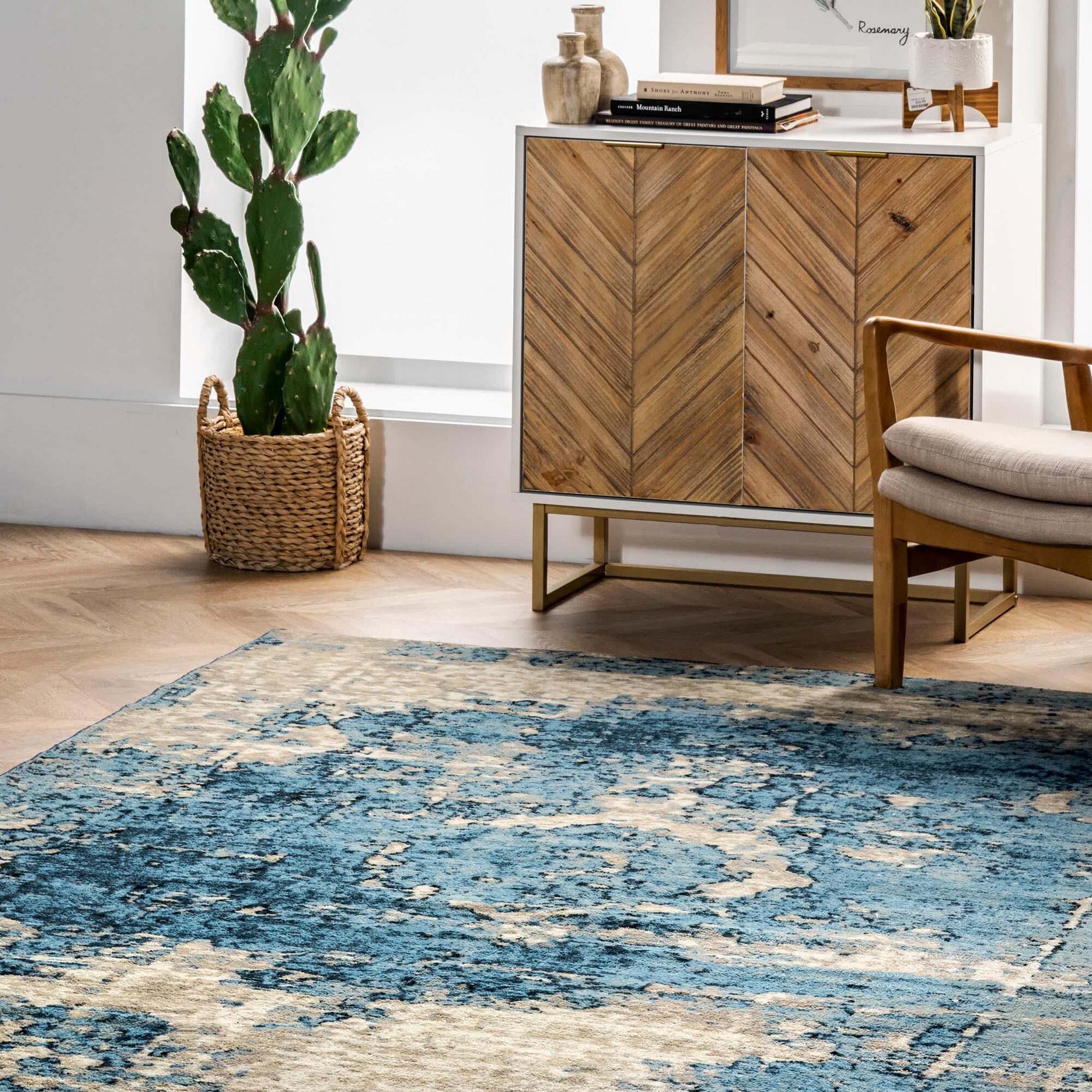 Ugo Overdyed Medallion Rug