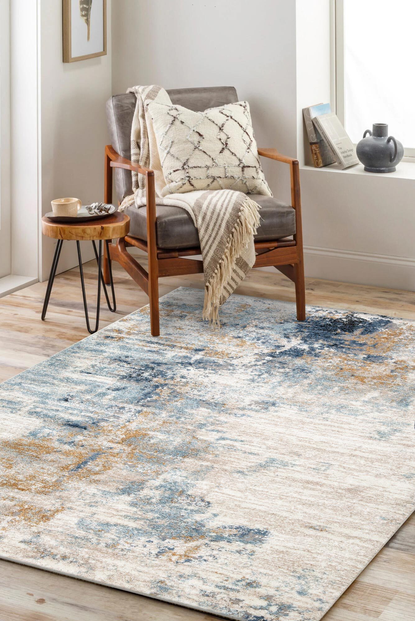 Venus Modern Abstract Rug(Size 170 x 120cm)