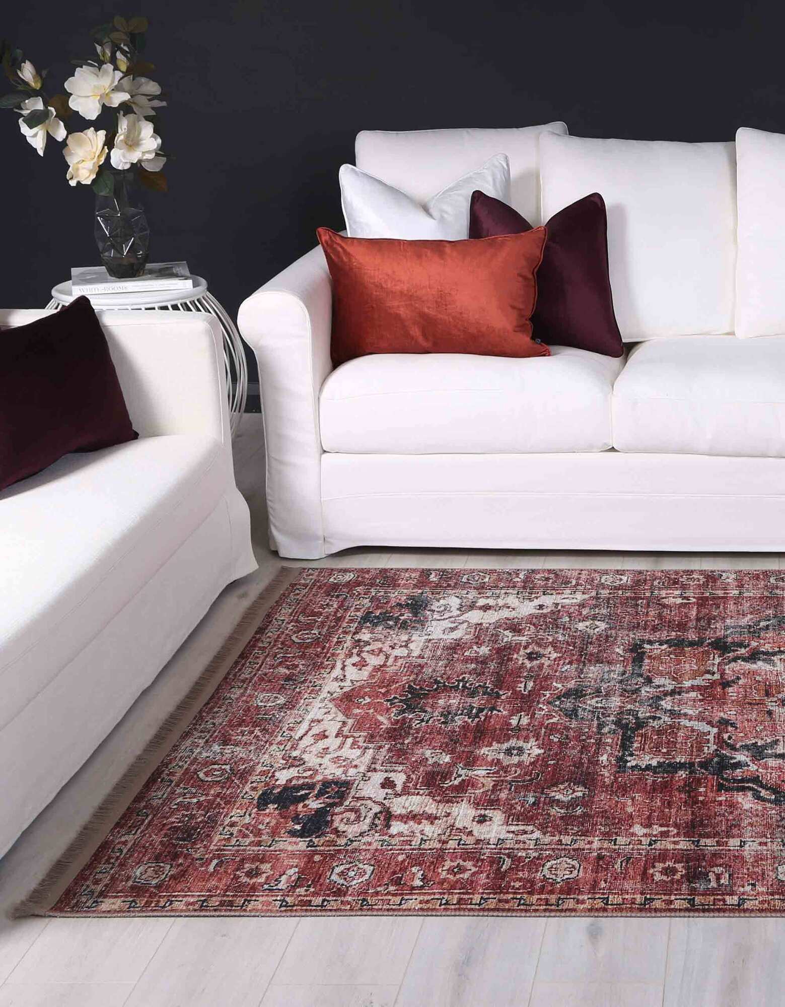 Victoria Cotton Transitional Rug(Size 230 x 160cm)