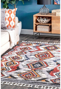 Amara Geometric Moroccan Rug