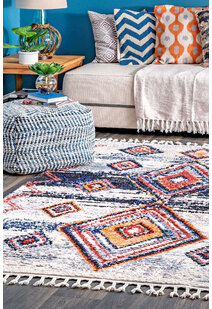 Amara Diamond Moroccan Rug