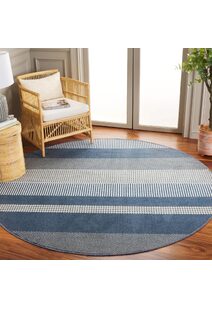 Alfa Contemporary Striped Rug