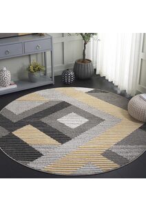 Alfa Geometric Abstract Rug