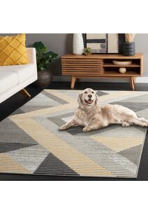 Alfa Geometric Abstract Rug