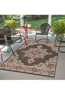 Ambient Brown Medallion Rug