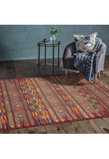 Aperto Geometric Flatweave Rug