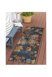 Aperto Floral Autumn Leaves Rug