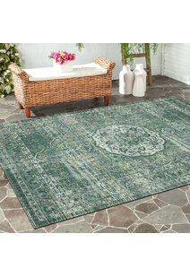 Aperto Medallion Flatweave Rug