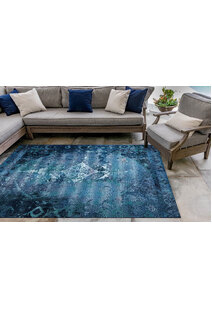 Aperto Transitional Blue Rug