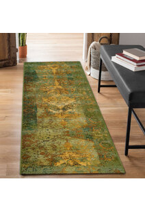 Aperto Transitional Green Rug