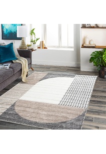 Austin Geometric Striped Rug