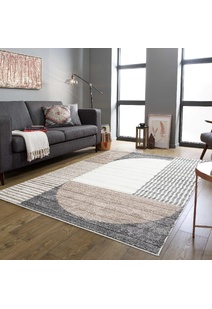 Austin Geometric Striped Rug