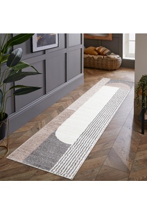 Austin Geometric Striped Rug