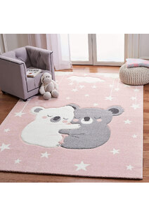 Charlie Cute Koala Hug Kids Rug