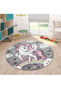 Charlie Flying Unicorn Kids Rug