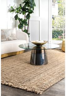 Chunky Jute Hand Woven Rug