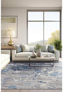 Cloud Modern Abstract Rug