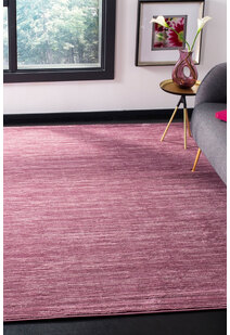 Domani Modern Plain Violet Rug