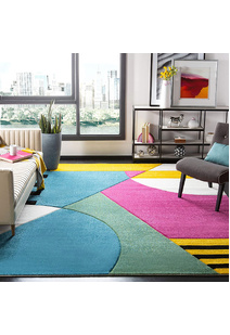 Freya Modern Geometric Rug