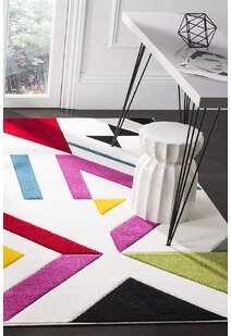 Freya Geometric Modern Rug