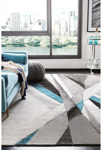 Freya Modern Carved Abstract Rug