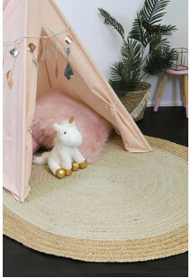 Hampton Woven Round Jute Rug