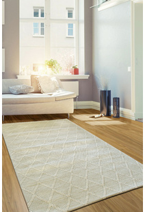 Harper Diamond Pattern Wool Rug