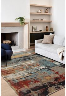 Kabir Modern Abstract Rug