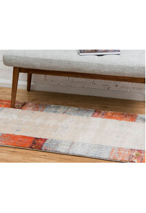 Lisa Contemporary Border Rug