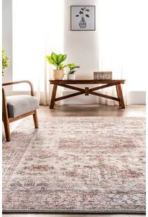 Lora Faded Medallion Rug