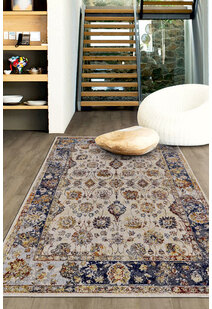 Lester Classic Floral Overdyed Rug