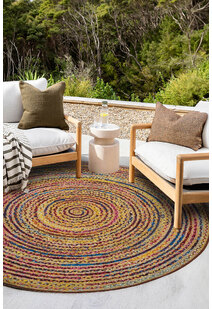 Mystique Round Outdoor Rug