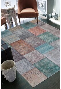 Noble Traditional Patchwork Rug 