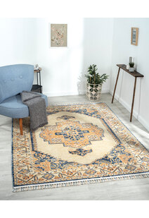 Opal Traditional Medallion Rug