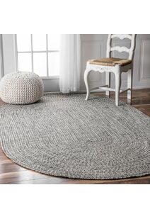 San Pietro Plain Hand Braided Rug