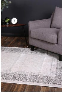 Rina Contemporary Border Rug