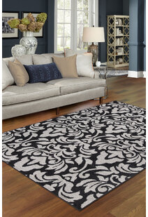 Sandy Contemporary Floral Rug