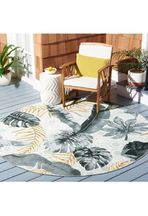 Sole Leaves Indoor & Outdoor Rug