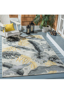 Sole Leaves Indoor & Outdoor Rug