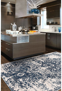 Sonia Classic Blue Overdyed Rug