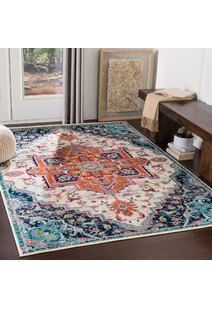 Space Traditional Medallion Rug