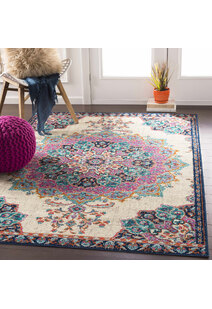 Space Traditional Medallion Rug