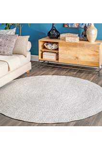 San Pietro Ivory Hand Braided Rug